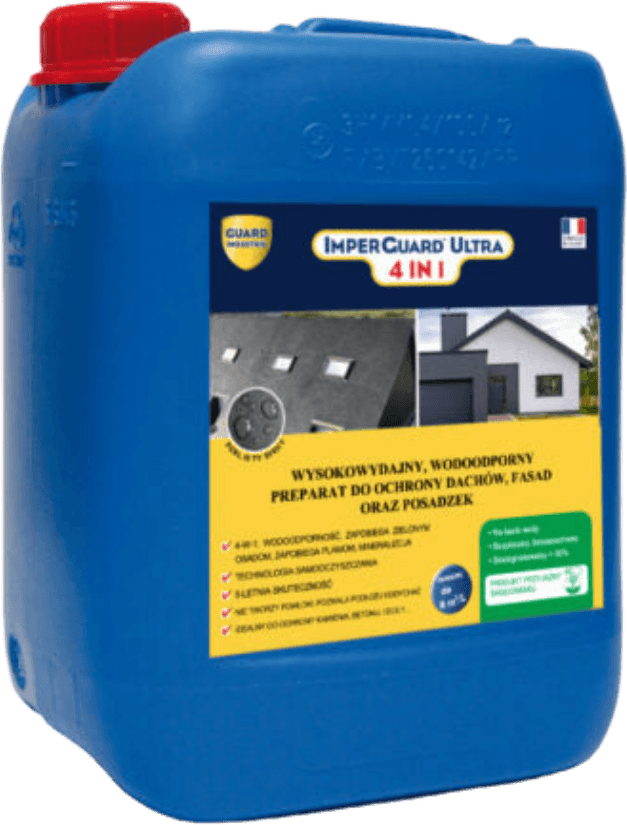 Product photo: Water-repellent sealer for facades, roofs and paving - ImperGuard Ultra 4 in 1